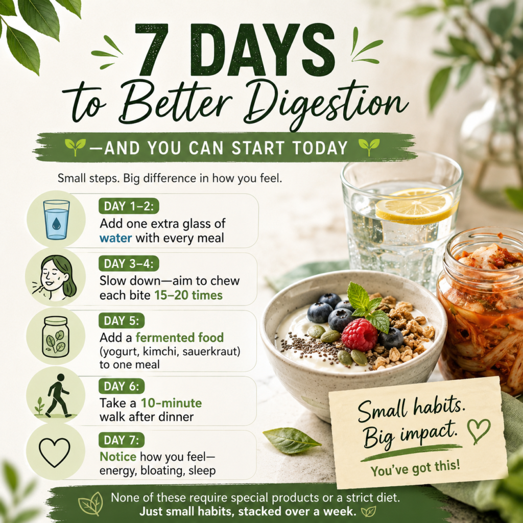 7 Days to Better Digestion—And You Can Start Today